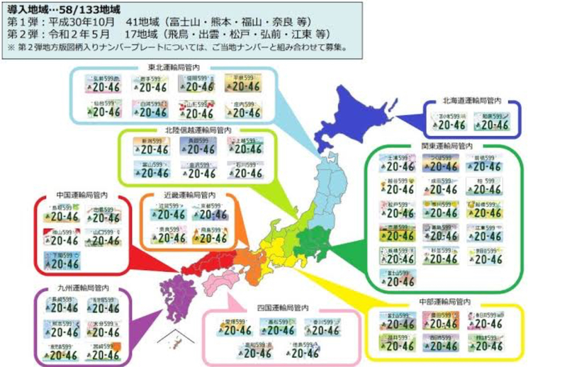 全国図柄ナンバーのご紹介